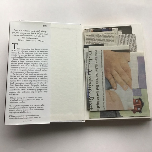 William and Kate: A Royal Love Story by Christopher Andersen Hardcover - Picture 4 of 14